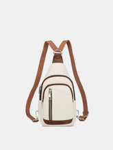 Load image into Gallery viewer, PU Leather Crossbody Bag with Two Detachable Strap
