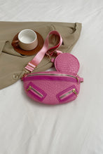 Load image into Gallery viewer, PU Leather Crossbody Bag with Coin Purse
