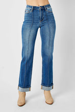 Load image into Gallery viewer, Judy Blue Full Size High Waist Front Seam Detail Straight Jeans
