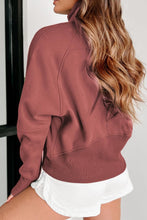 Load image into Gallery viewer, Half Zip Long Sleeve Sweatshirt
