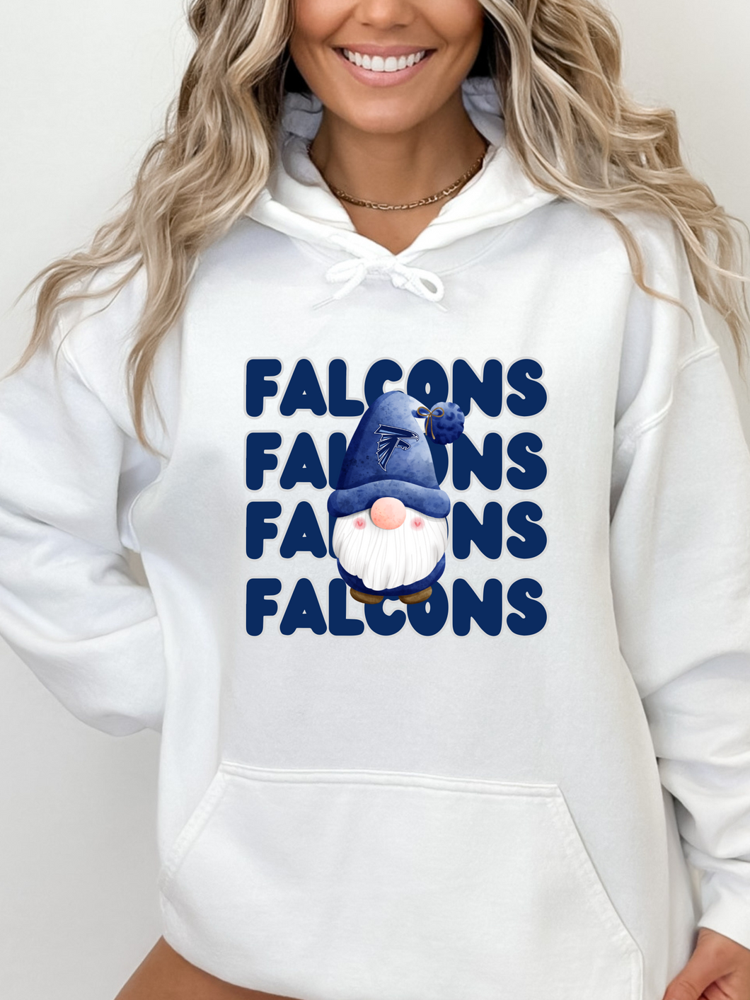 Falcons Winter Gnome Tee, Crewneck, Sweatshirt