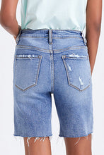 Load image into Gallery viewer, BAYEAS High Rise Denim Shorts
