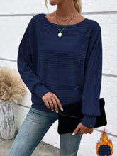 Load image into Gallery viewer, Full Size Round Neck Long Sleeve Top
