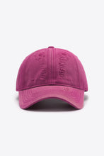 Load image into Gallery viewer, Distressed Adjustable Baseball Cap
