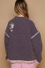 Load image into Gallery viewer, POL Embroidered Open Front Long Sleeve Jacket
