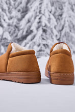 Load image into Gallery viewer, Letter M Suede Round Toe Slippers
