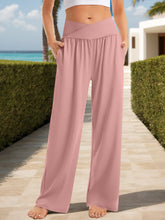 Load image into Gallery viewer, Pocketed High Waist Wide Leg Pants
