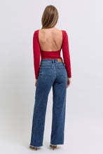 Load image into Gallery viewer, Judy Blue Full Size Raw Hem Mid Rise Jeans
