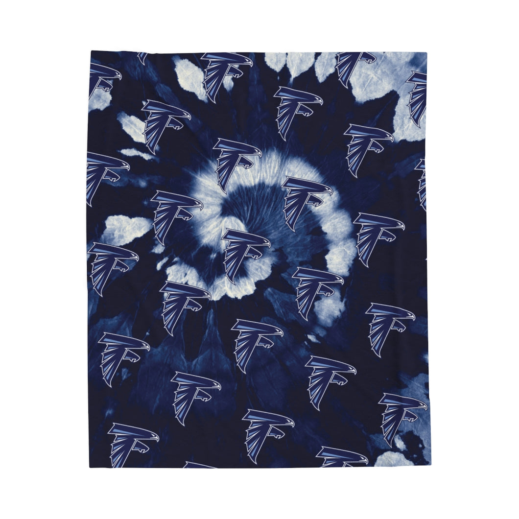 Frankfort Tie Dye Plush Blanket