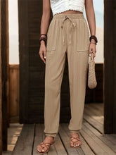 Load image into Gallery viewer, Textured High Waist Joggers
