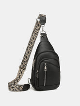 Load image into Gallery viewer, PU Leather Crossbody Bag with Two Detachable Strap
