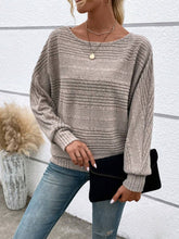 Load image into Gallery viewer, Full Size Round Neck Long Sleeve Top
