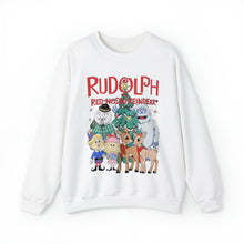 Load image into Gallery viewer, Retro Rudolph Christmas Tee or Crewneck
