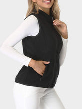 Load image into Gallery viewer, Zip Up Turtleneck Vest with Pockets
