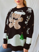 Load image into Gallery viewer, Gingersnap Round Neck Long Sleeve Sweater
