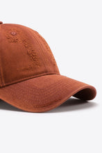 Load image into Gallery viewer, Distressed Adjustable Baseball Cap
