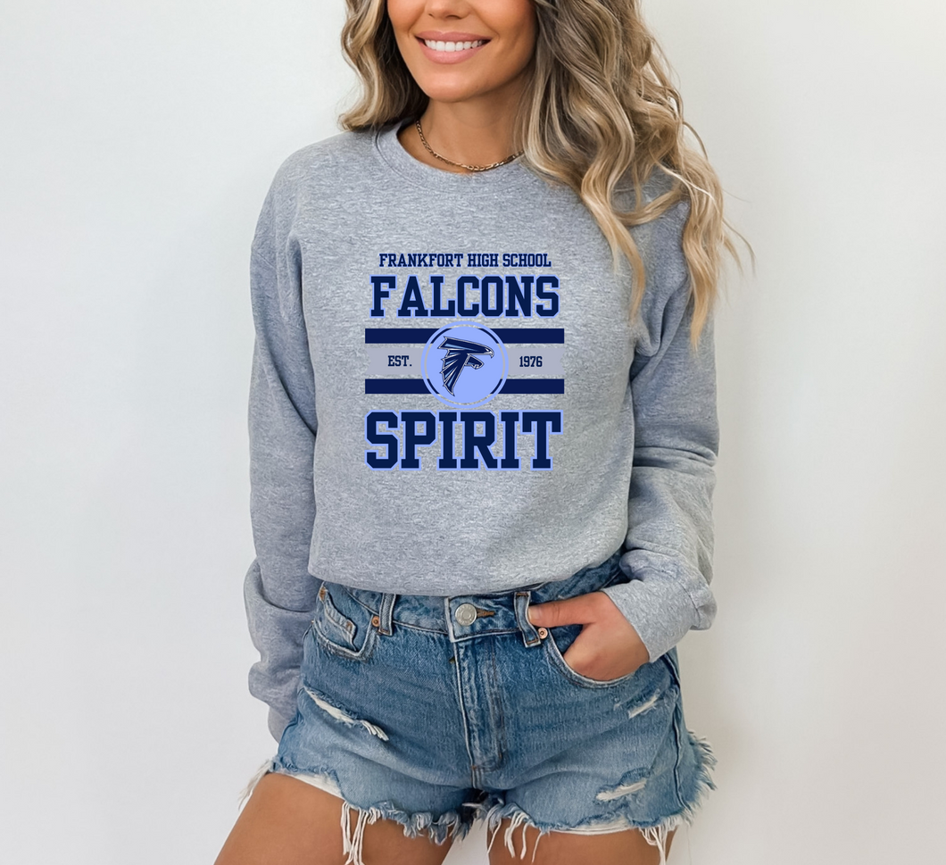 Falcons Spirit Tee, Crewneck, Sweatshirt