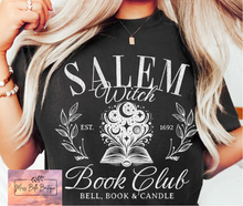 Load image into Gallery viewer, Salem Witch Book Club Tee/Sweatshirt
