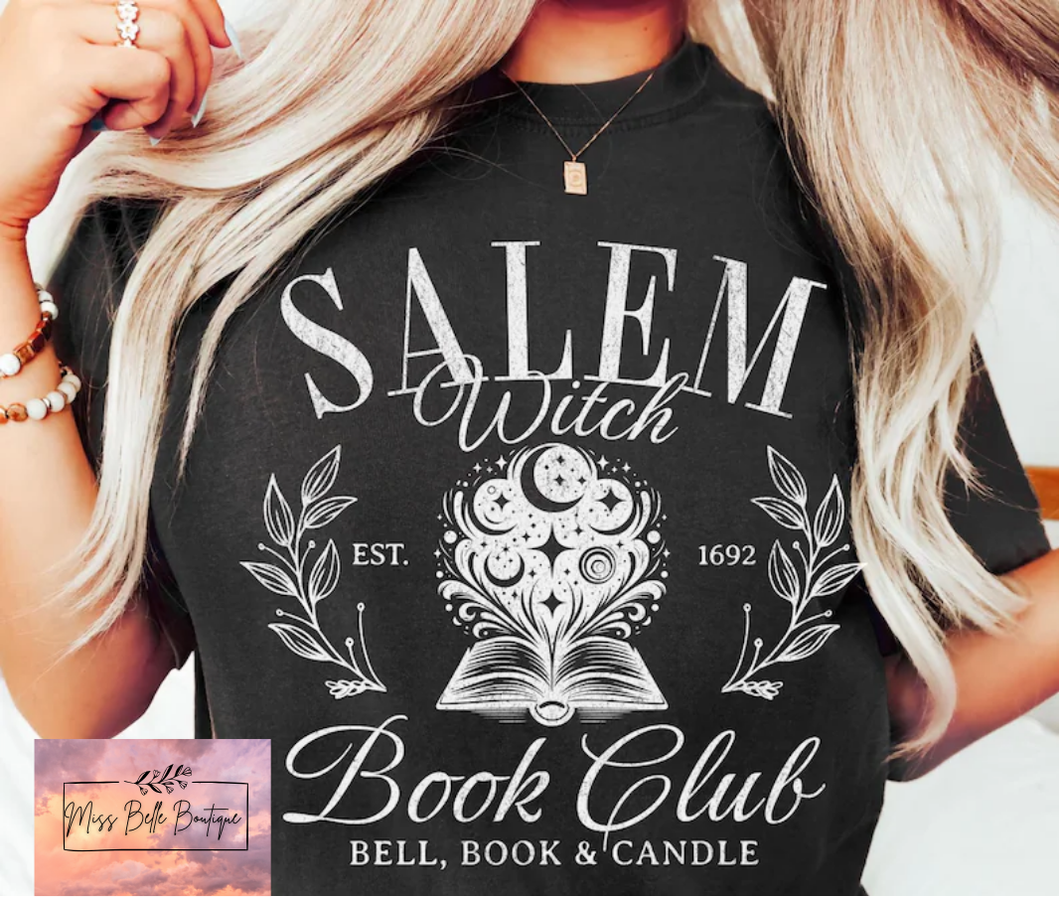 Salem Witch Book Club Tee/Sweatshirt