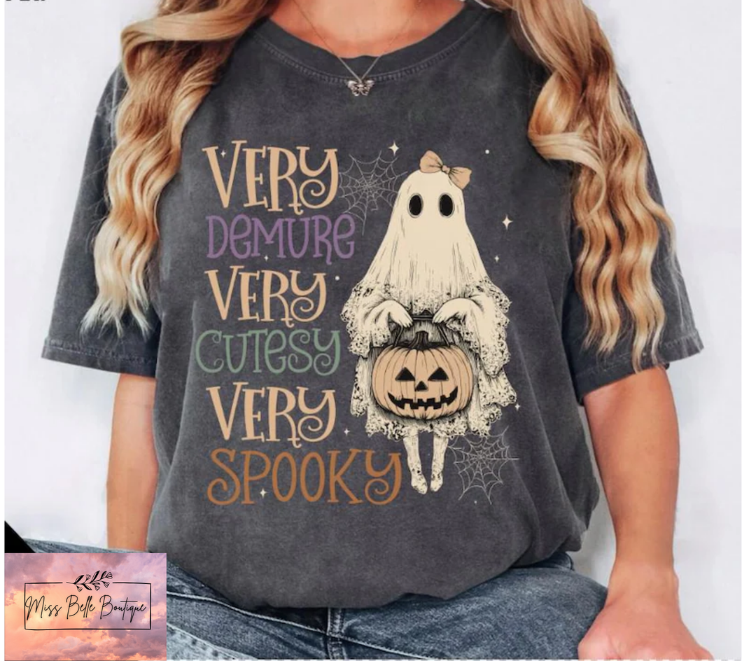 Very Demure, Very Spooky Tee/Sweatshirt