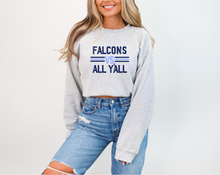 Load image into Gallery viewer, Falcons vs All Ya&#39;ll Tee, Crewneck, Sweatshirt
