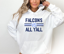 Load image into Gallery viewer, Falcons vs All Ya&#39;ll Tee, Crewneck, Sweatshirt
