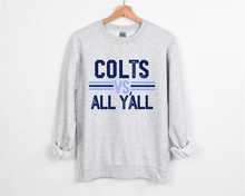 Load image into Gallery viewer, Colts vs All Ya&#39;ll Tee, Crewneck, Sweatshirt
