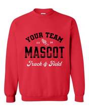 Load image into Gallery viewer, Custom Track Team Sweatshirt
