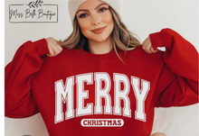 Load image into Gallery viewer, Merry Christmas Tee/Crewneck
