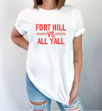 Load image into Gallery viewer, Fort Hill vs All Ya&#39;ll Tee, Crewneck, Sweatshirt
