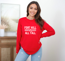 Load image into Gallery viewer, Fort Hill vs All Ya&#39;ll Tee, Crewneck, Sweatshirt
