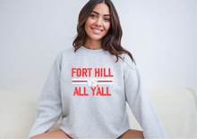 Load image into Gallery viewer, Fort Hill vs All Ya&#39;ll Tee, Crewneck, Sweatshirt
