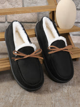 Load image into Gallery viewer, Bow Round Toe Flat Slip-Ons
