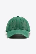 Load image into Gallery viewer, Distressed Adjustable Baseball Cap
