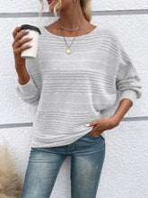 Load image into Gallery viewer, Full Size Round Neck Long Sleeve Top
