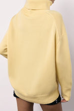 Load image into Gallery viewer, Basic Bae Turtleneck Long Sleeve Dropped Shoulder Sweater
