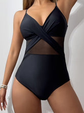 Load image into Gallery viewer, V-Neck Spaghetti Strap One-Piece Swimwear
