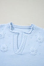 Load image into Gallery viewer, Daisy Notched Long Sleeve Sweater
