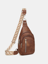 Load image into Gallery viewer, PU Leather Crossbody Bag with Two Detachable Strap
