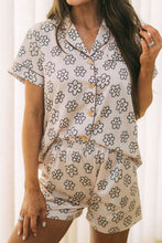 Load image into Gallery viewer, Flower Printed Top and Shorts Lounge Set
