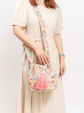 Load image into Gallery viewer, Drawstring Tassel Geometric Shoulder Bag
