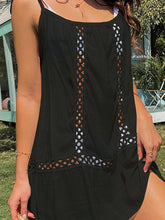 Load image into Gallery viewer, Cutout Scoop Neck Spaghetti Strap Cover Up
