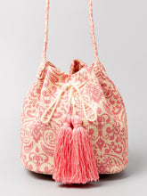 Load image into Gallery viewer, Drawstring Tassel Geometric Shoulder Bag
