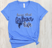 Load image into Gallery viewer, Living that Falcon Life Tank, Tee, Sweatshirt
