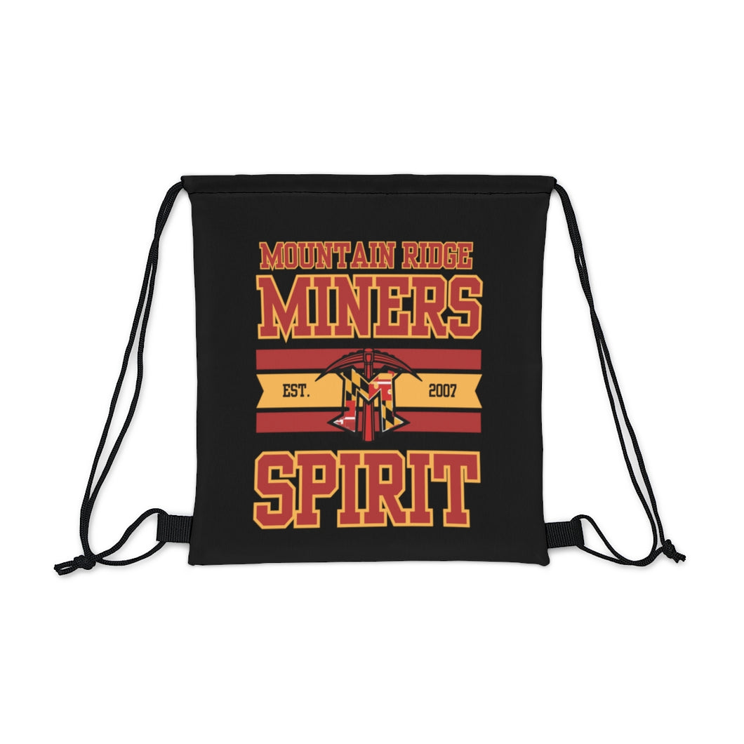 Miner Spirit Drawstring Bag