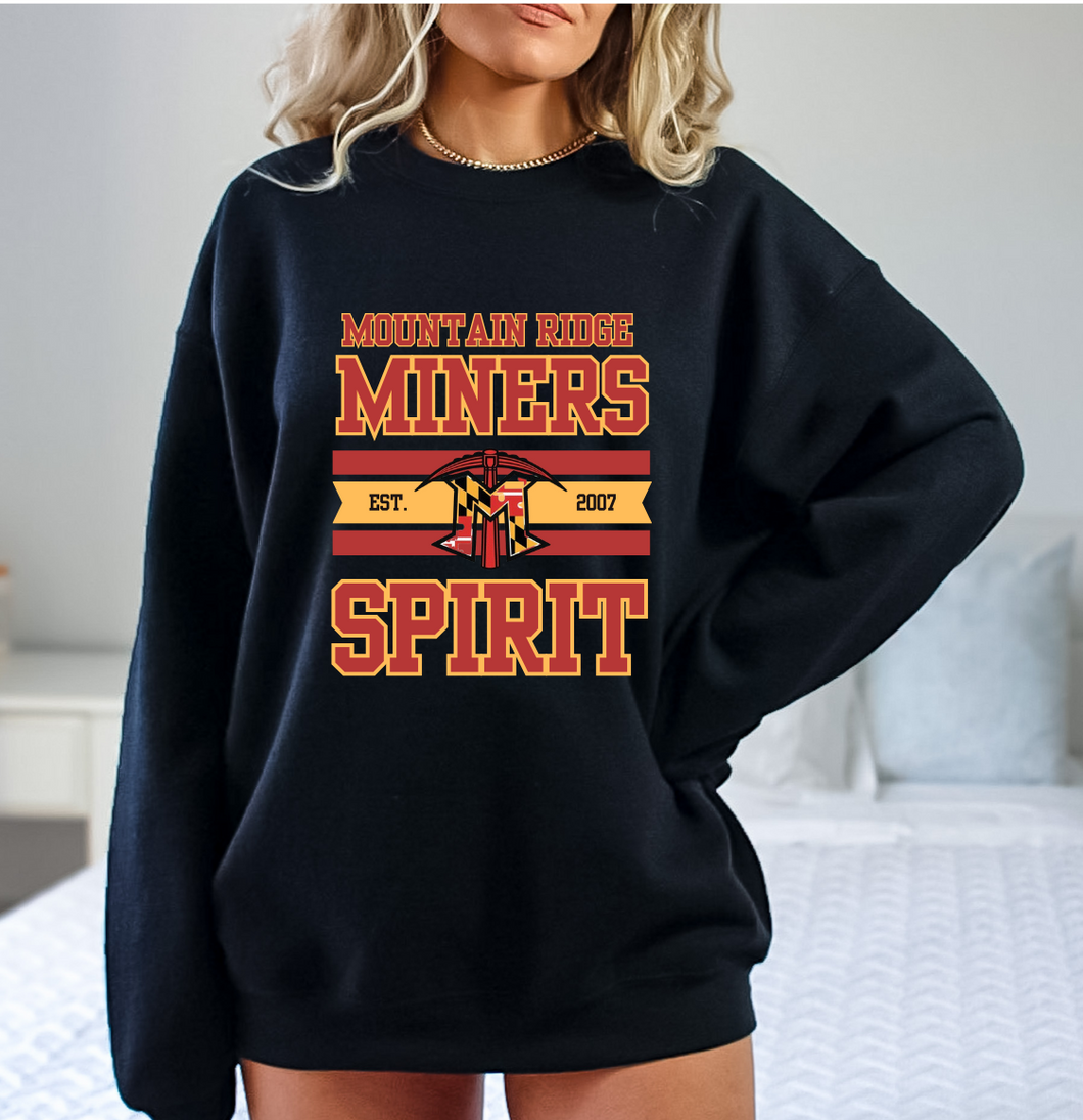 Miners Spirit Tee, Crewneck, Sweatshirt