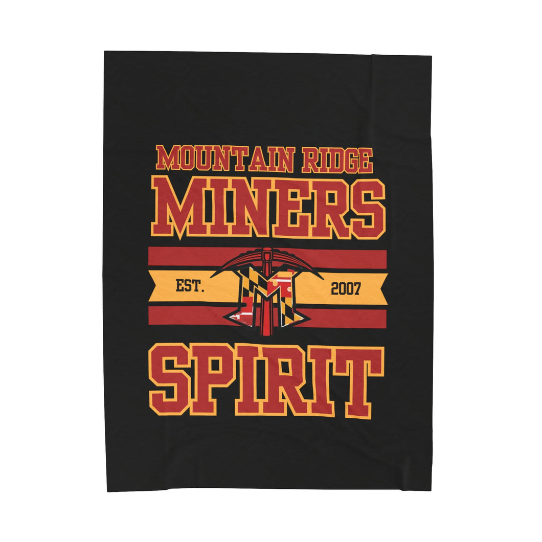 Miners Spirit Plush Blanket