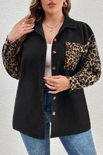 Load image into Gallery viewer, Plus Size Leopard Shacket
