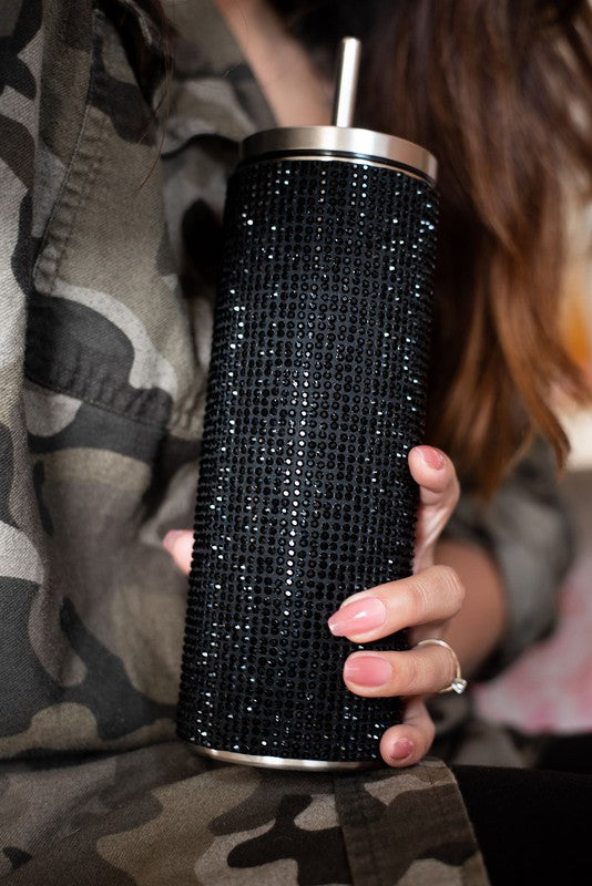 Luxury Rhinestone & Limited Release Fabric Tumblers