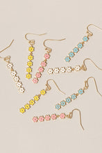 Load image into Gallery viewer, Daisy Flower String Drop Earrings
